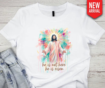 He Is Risen - Multi Small / Short Shirt