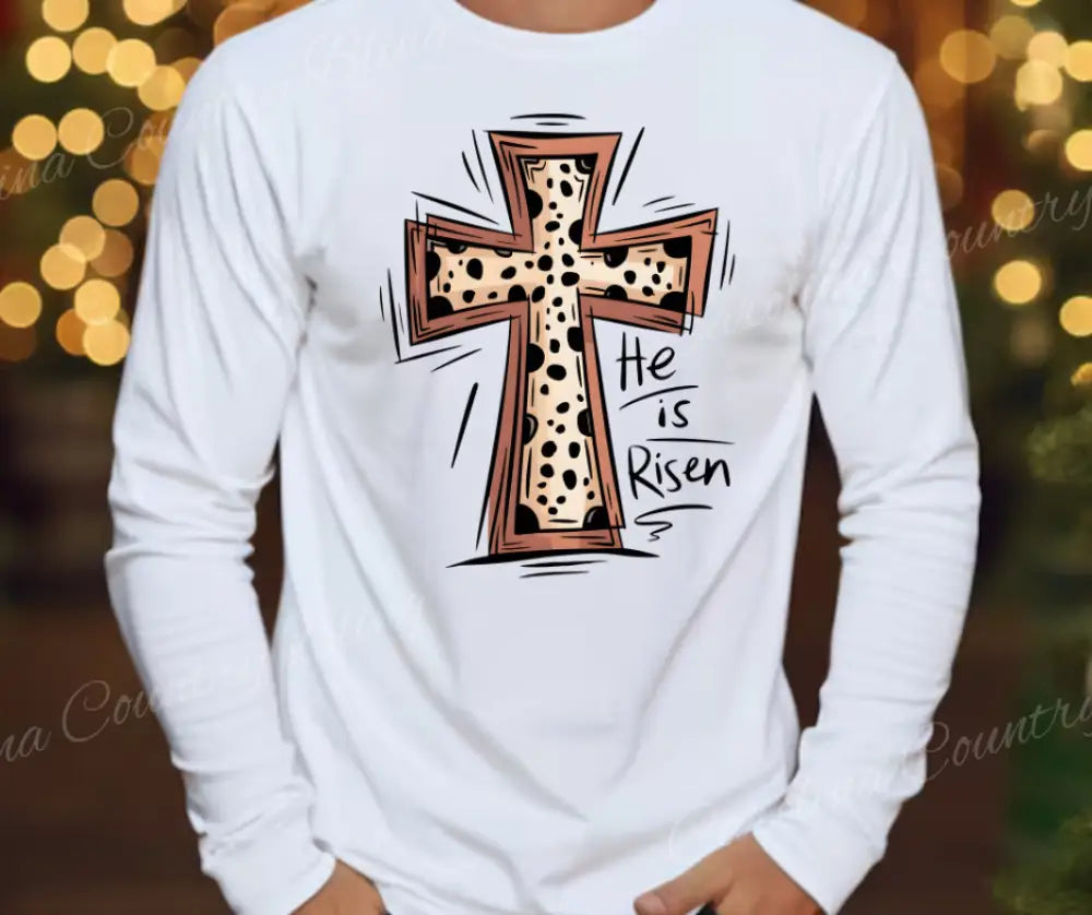 He Is Risen – White Small / Long Shirt