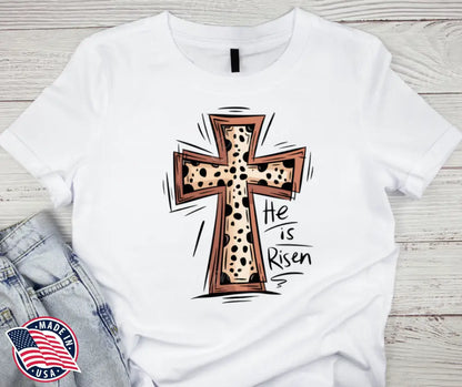 He Is Risen – White Small / Short Shirt