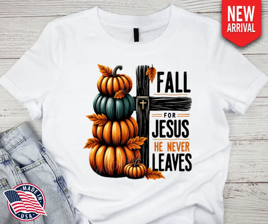 He Never Leaves - Multi Small / Short Shirt