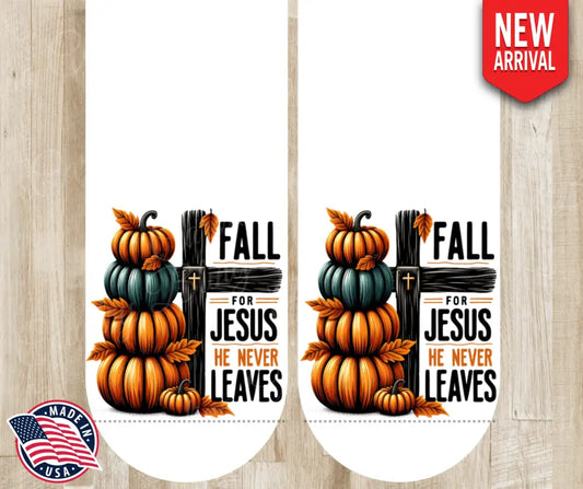 He Never Leaves - Multi Socks