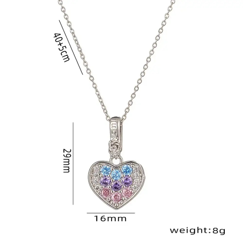 Heart Full of Color – Multi Necklace