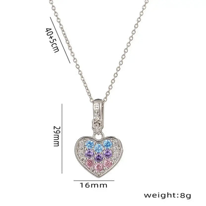 Heart Full of Color – Multi Necklace