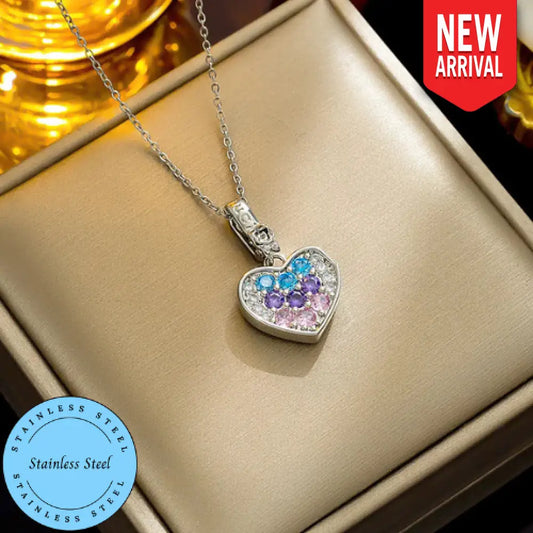 Heart Full of Color – Multi Necklace