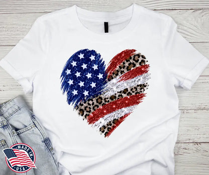 Heart of America - Multi - Small / Short - Shirt