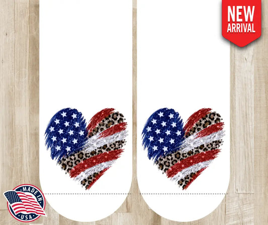 Heart of America - Multi - Socks