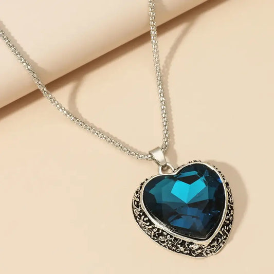 Heart of the Ocean – Blue Necklace