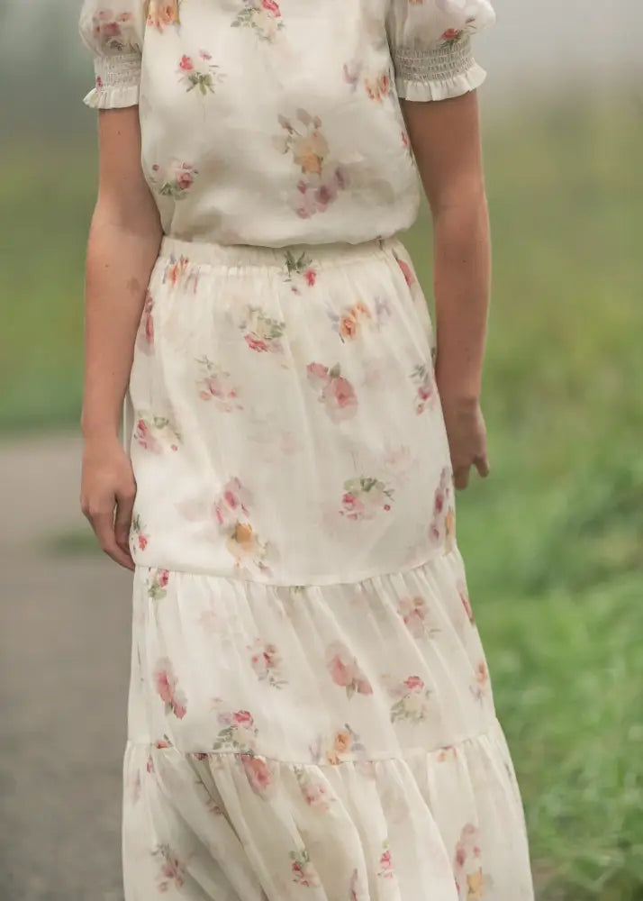 Helena Tiered Maxi Skirt - FINAL SALE - IC Skirts