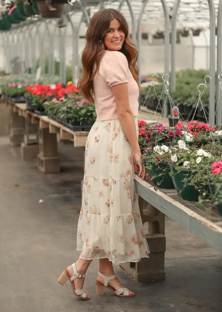 Helena Tiered Maxi Skirt - FINAL SALE - IC Skirts