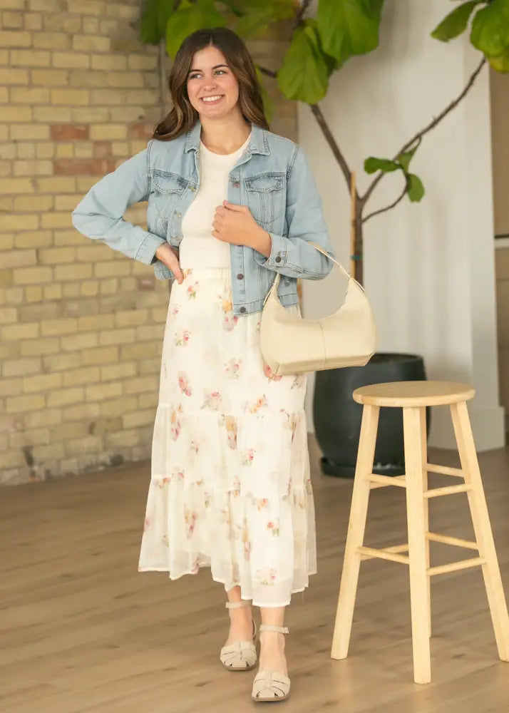 Helena Tiered Maxi Skirt - FINAL SALE - IC Skirts