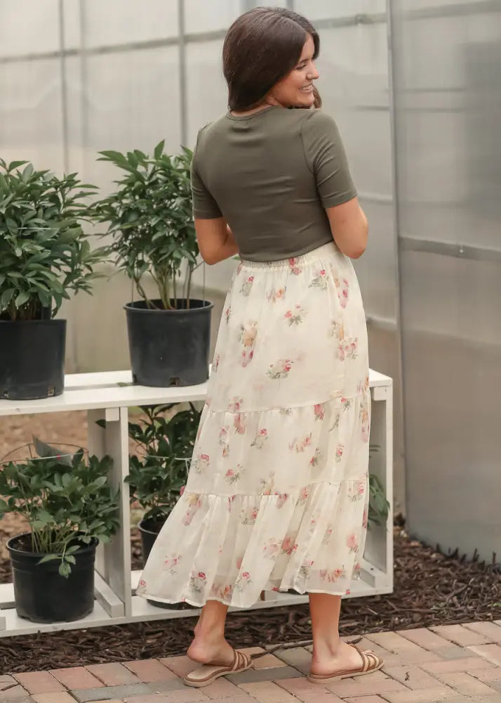 Helena Tiered Maxi Skirt - FINAL SALE - IC Skirts