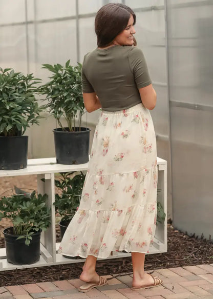 Helena Tiered Maxi Skirt - FINAL SALE - IC Skirts