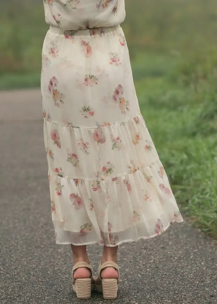 Helena Tiered Maxi Skirt - FINAL SALE - IC Skirts