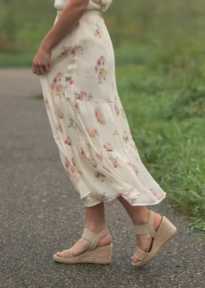 Helena Tiered Maxi Skirt - FINAL SALE - IC Skirts