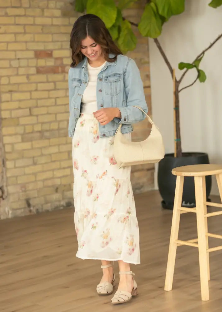 Helena Tiered Maxi Skirt - FINAL SALE - IC Skirts