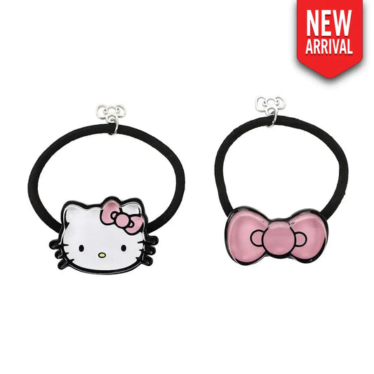 Hello Kitty Resin Ponytail Holder 2 Pack Jewelry