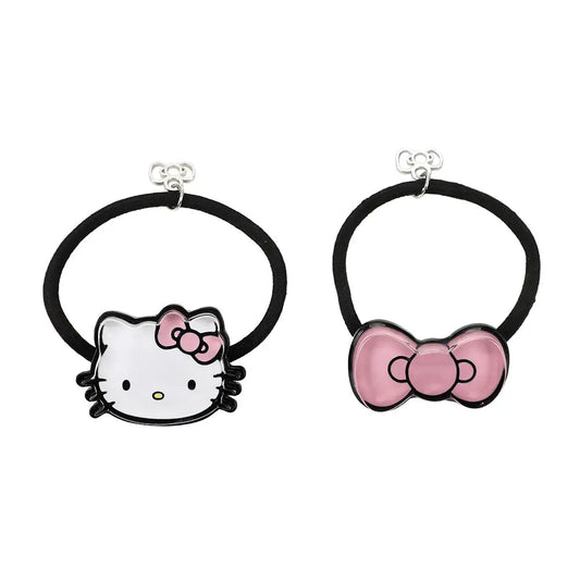 Hello Kitty Resin Ponytail Holder 2 Pack Jewelry