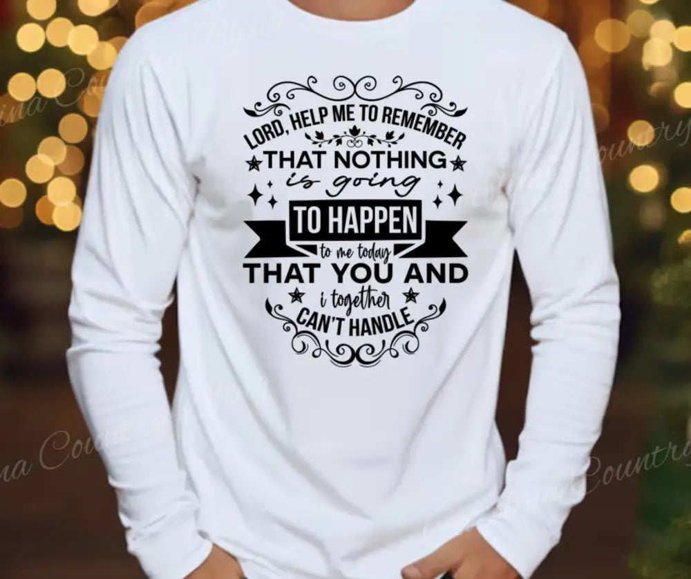 Help Me to Remember – Multi Small / Long / White Long Shirt