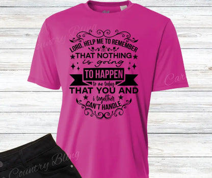 Help Me to Remember – Multi Small / Short / Fuchsia Shirt