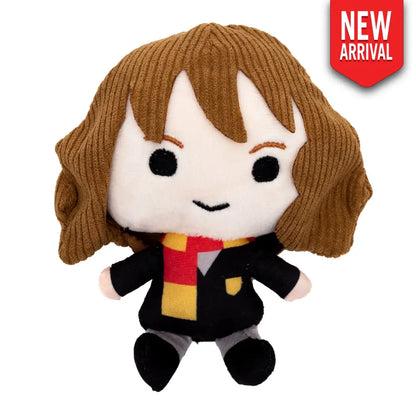 Dog Toy Squeaker Plush - Harry Potter Hermione Granger Standing Charm Full Body Pose Dog Toy Squeaky Plush