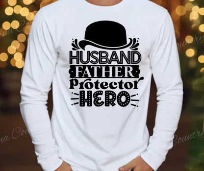 Hero – Multi Small / White Long Sleeve Shirt