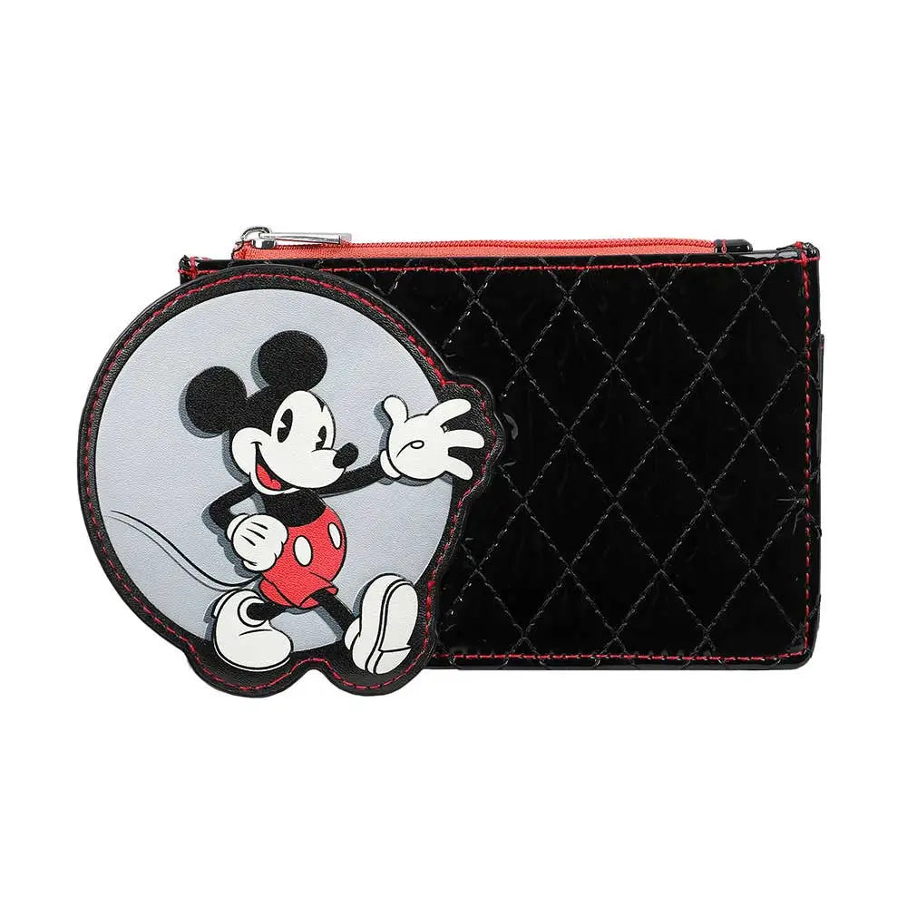 Disney Mickey Mouse Zippered Card Wallet Bags & Wallets