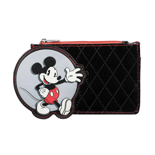 Disney Mickey Mouse Zippered Card Wallet Bags & Wallets