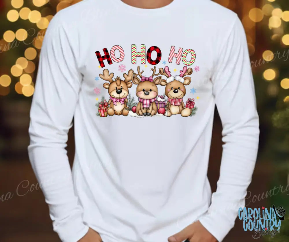 Ho Deer – White Small / Long Shirt