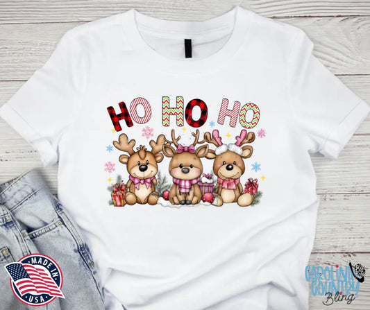 Ho Deer – White Small / Short Shirt