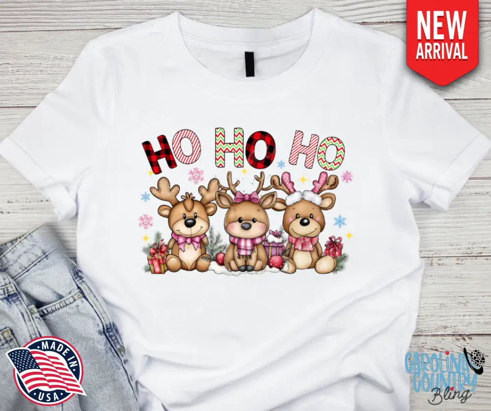 Ho Deer – White Small / Short Shirt