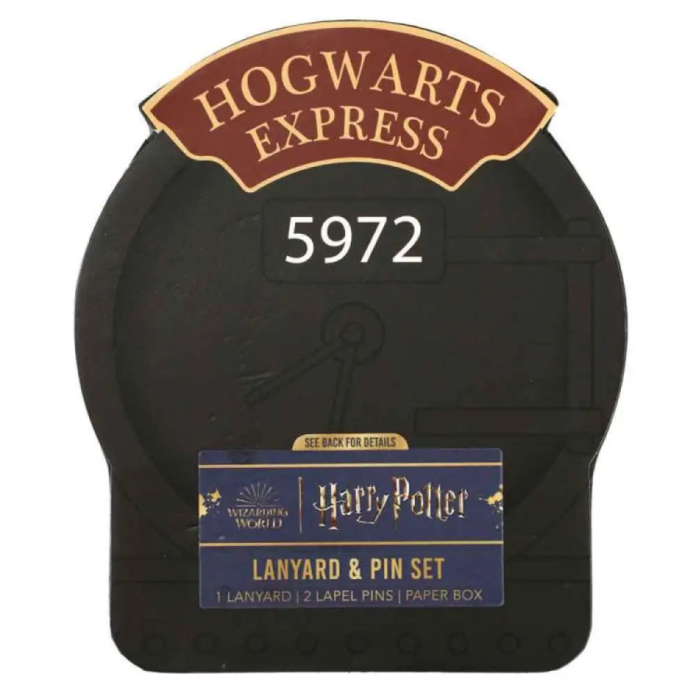 Hogwarts Express (Harry Potter) Lanyard With 2 Enamel Pins Gift Set Lanyards