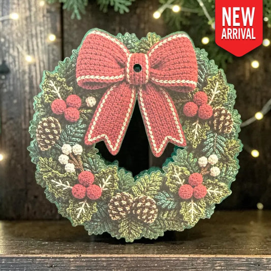 Holiday Wreath Freshie