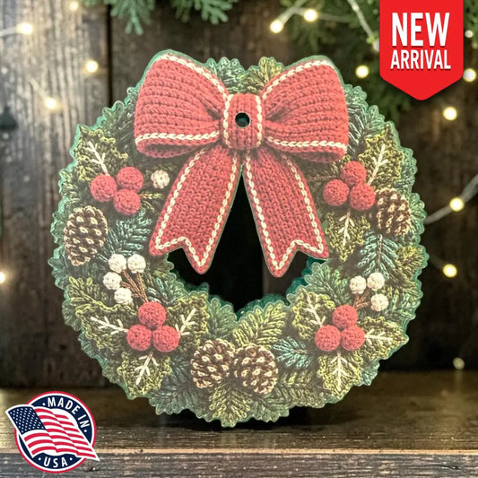Holiday Wreath Freshie