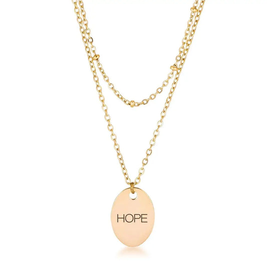 HOPE - Gold - Necklaces