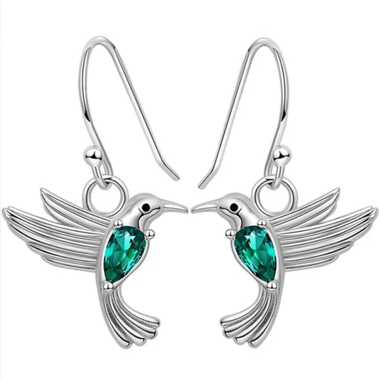Humming – Green Earrings