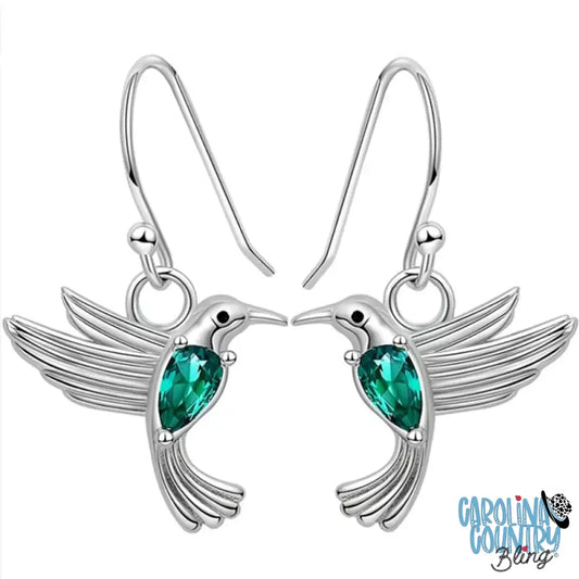 Humming – Green Earrings