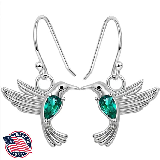 Humming – Green Earrings