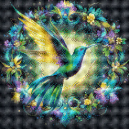 Hummingbird Glow Crystal - Art & Craft Kits