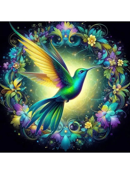 Hummingbird Glow Crystal - Art & Craft Kits