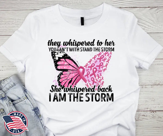I Am The Storm – Pink Shirt