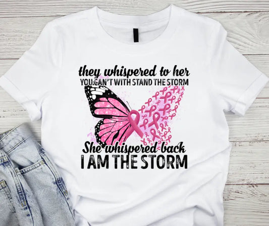 I Am The Storm – Pink Shirt