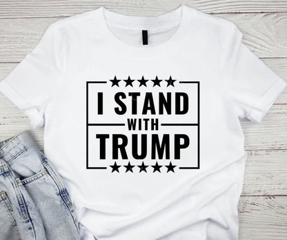 I Stand With Trump – Black Shirt