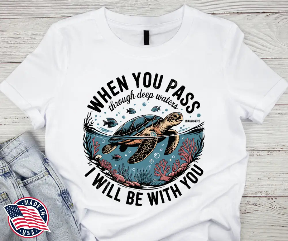 I Will Be With You - Multi Small / Short Shirt