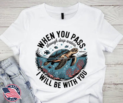 I Will Be With You - Multi Small / Short Shirt
