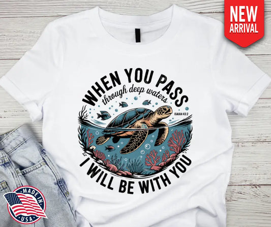 I Will Be With You - Multi Small / Short Shirt