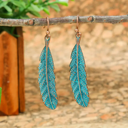I’ll Fly Away – Blue Earrings