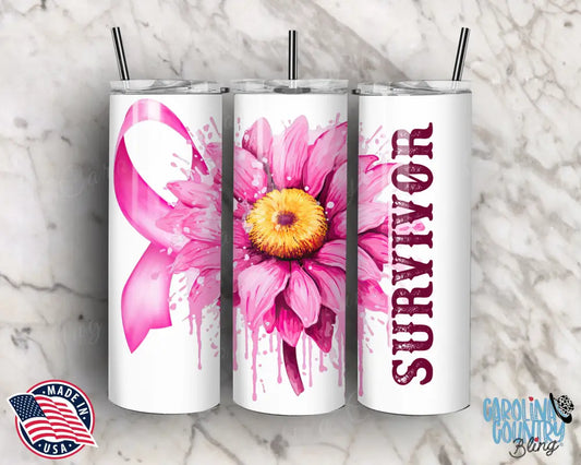 I’m A Survivor – Pink Tumbler