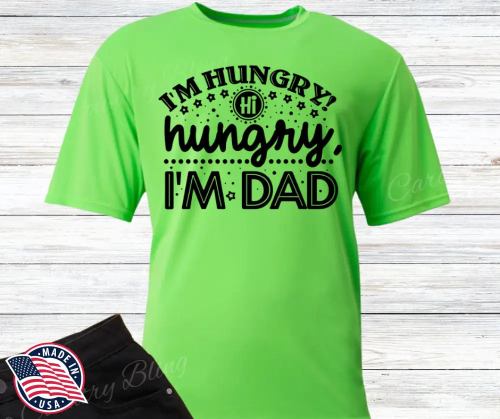 I’m Dad – Multi Small / Green / Short Shirt