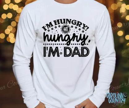 I’m Dad – Multi Small / White Long Sleeve Shirt