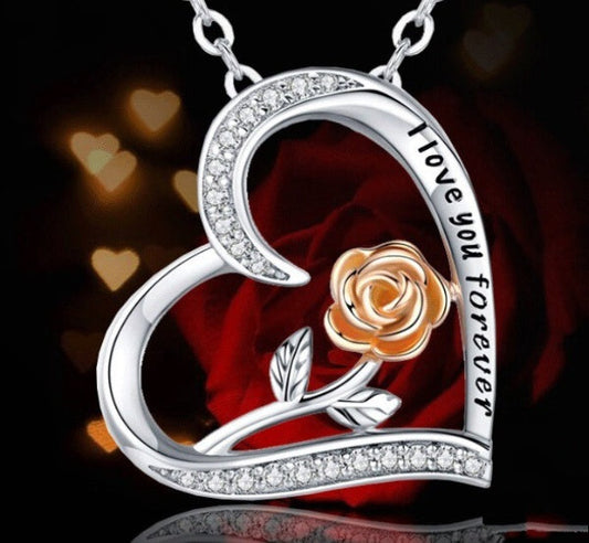 Love You Forever - Silver Necklace